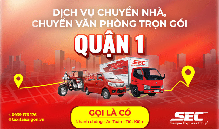 Dịch Vụ Chuyển Nhà Quận 1