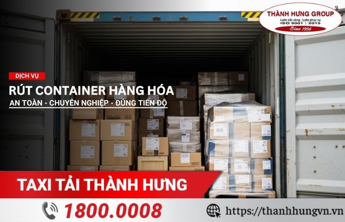 Dịch vụ rút container